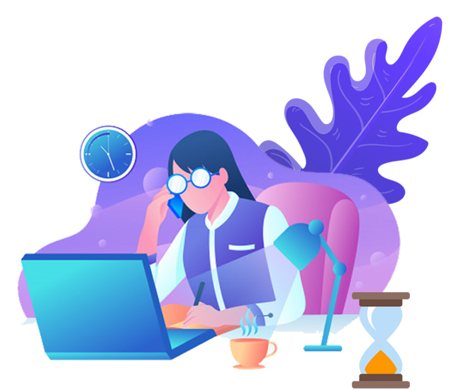 An attendance management system calculates the overtime of an employee